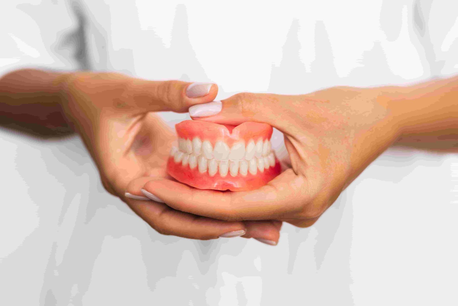 front view of complete denture dentistry conceptu 2022 02 02 20 37 09 utc scaled